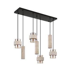 Globo 16090-7H - DAREN kábelcsillár 4xE27/40W/230V + 3xGU10/10W 16090-7H kép