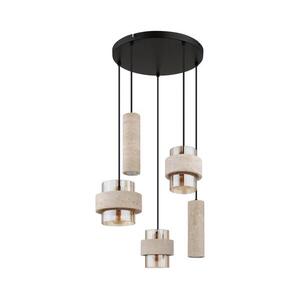 Globo 16090-5H - Kábeles csillár DAREN 3xE27/40W/230V + 2xGU10/10W 16090-5H kép
