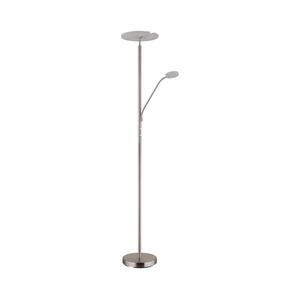 Globo 59093N - LED fényerőszabályozható állólámpa STANFORD 28W/230V + 5W 3000K matt króm 59093N kép