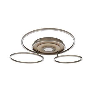 Globo 67824-60G - Dimmelhető LED mennyezeti lámpatest MILES 60W/230V 80, 8x99, 2 cm barna+távirányító 67824-60G kép