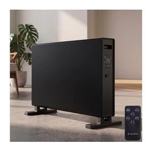 ZE - Elektromos hősugárzó/konvektor LCD-kijelzővel 2000W/230V fekete + távirányító B30101AHDL kép