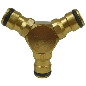 Sárgaréz háromutas összekötő 1/2˝-5/8˝, 3/4˝ AM5803C kép