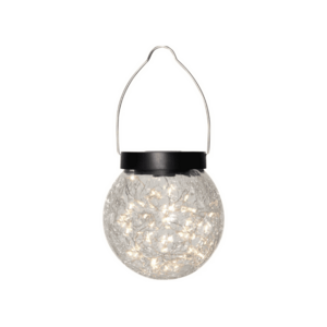 Függeszthető napelemes lámpás GLORY 13 cm kép