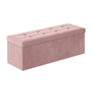 Taburette tárolóhellyel OTTOMAN 110x38 cm, rózsaszín kép