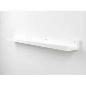 Fali polc képekhez FOTOPLANK 120 cm, fehér kép
