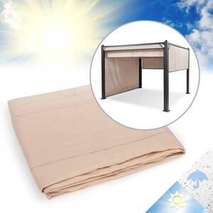Blumfeldt Pantheon Cortina Pergola, csere oldalfal-készlet: 4 fal, 200 g/m², poliészter szövet, 3 x 6 m kép