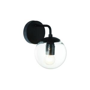 Open Design OR81404 - BAO fali lámpa 1xE27/8W/230V fekete/átlátszó OR81404 kép