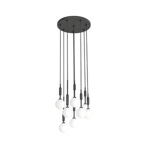 Open Design OR85341 - Kábeles ERO csillár 8xG9/8W/230V fekete OR85341 kép