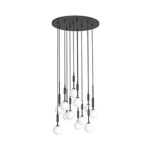 Open Design OR85402 - ERO kábeles csillár 12xG9/8W/230V fekete OR85402 kép