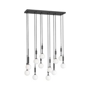 Open Design OR85464 - Kábeles csillár ERO 12xG9/8W/230V fekete OR85464 kép