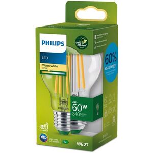 Philips LED 60 W, A60, E27, 2700 K, CL UE SRT4 kép