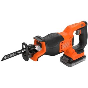 BLACK+DECKER Přímočará pila AKU 18V, 3× pilové listy BLCR78E1-QW (1x2, 5 Ah) kép