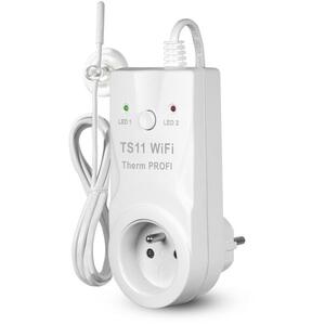 Elektrobock TS11 WIFI THERM-PROFI termosztát aljzat kép