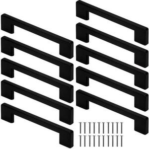 Ruhhy 22280 Bútorfogantyú készlet, 96 mm, 10 db, fekete kép