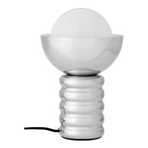 Ezüstszínű asztali lámpa üveg búrával (magasság 32 cm) Spike – Bloomingville kép