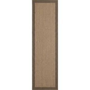 Barna kültéri-beltéri futószőnyeg 80x250 cm Timber 1402 – Ayyildiz Carpets kép