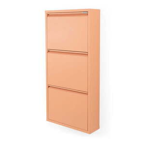 Lazacszínű fém billenő ajtós cipőtartó 50x103x15 cm Billy – Spinder Design kép