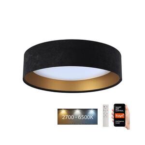 LED Mennyezeti lámpa SMART GALAXY LED/24W/230V Wi-Fi Tuya fekete/arany + távirányító kép