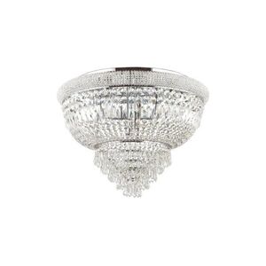 Ideal Lux - Kristály mennyezeti lámpa DUBAI 24xE14/28W/230V átm. 78 cm króm 243566 kép