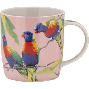 Maxwell & Williams, 370 ml Katherine Castle Bird Talk Rainbow Lorikeets kép