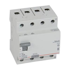 Legrand - 4 pólusú FI-relé RX3 4P 25 A 30 mA AC 402062 kép
