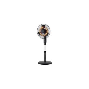 Eurolamp Álló látor beépített fűtővel 35 W (látor) / 2000 W (fűtés) / 230 V, 40 cm átmérő, fekete + távirányító 300-20018 kép