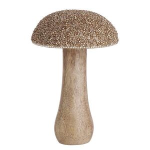 HARVEST LOVE mangófa dekoráció arany gyöngyökkel 15cm kép