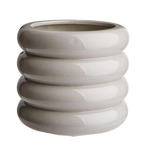 HOOP kaspó, szürke Ø14cm kép