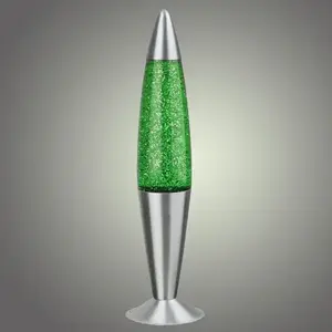 Lávalámpa Glitter zöld kép