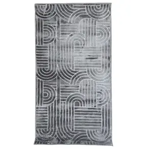 Szőnyeg Eva Embossed 1, 6/2, 3 Em2025-01 szürke kép