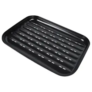 Tapadásmentes bevonattal ellátott grilltepsi 34 × 24 cm kép