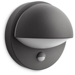 LED kültéri fali lámpa Akira, antracit kép