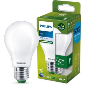 Philips LED 4-60W, E27, 4000K, tejfehér, A kép