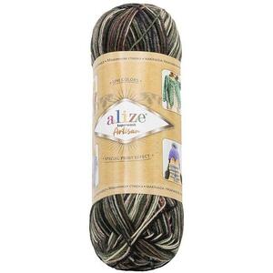 BELLATEX Artisan 100 g - 9014 szürke, fekete, khaki kép