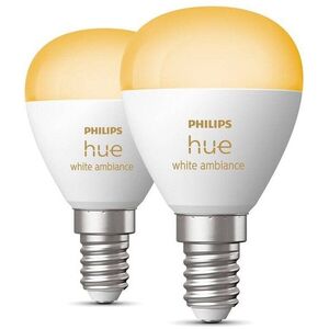 Philips Hue White Ambiance 5, 1 W E14 gyertyaizzó 2 darab kép