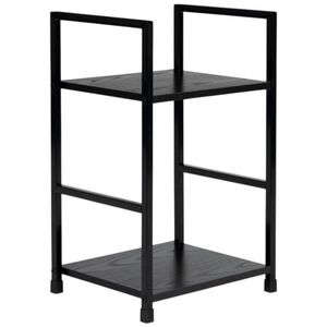 ModernHome CWJ302448 éjjeliszekrény fémkerettel, 2 polccal kép