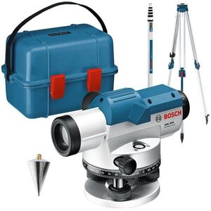 BOSCH 0601068402 GOL 20 Optikai szintező + BT160 + GR500 kép
