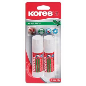 KORES - ragasztó stift, 2 × 15 g kép