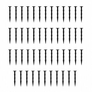 MultiGarden PEG50 Kolíky pro upevnění agrotextilie 15 cm, 50 ks, černé kép