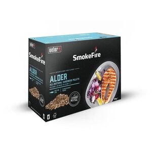 Weber természetes égerfa pellet, 8 kg (halakhoz) kép