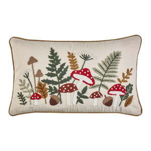 Pamut díszpárna 30x50 cm Embroidery Woodland – Catherine Lansfield kép