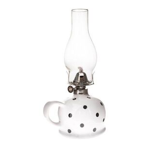 Kerámia petróleumlámpa (magasság 28 cm) – Dakls kép