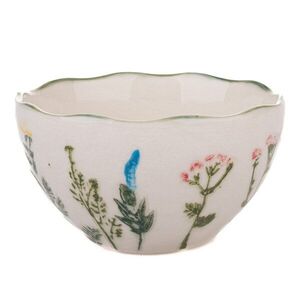 Fehér porcelán tálka Flower Garden – Dakls kép