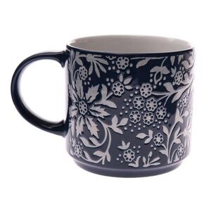 Kék kerámia bögre 390 ml Bloom – Dakls kép