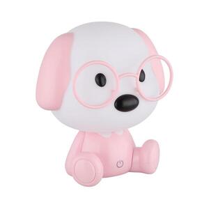 Globo 21761P - LED töltős gyerek éjjeli lámpa PUPPY 1W/5V 500 mAh rózsaszín 21761P kép