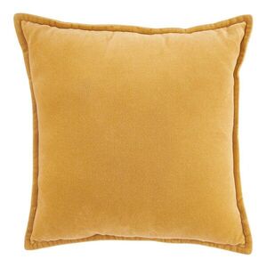 COTTON VELVET párna 45 x 45cm, sárga kép