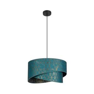 Belis Csillár zsinóron REZO 1xE27/60W/230V türkiz 0048 kép