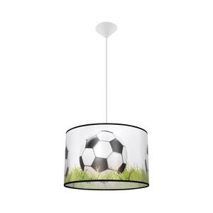 Sollux SL.1429 - Gyerek csillár zsinóron FOOTBALL 1xE27/15W/230V átm. 40 cm SL.1429 kép