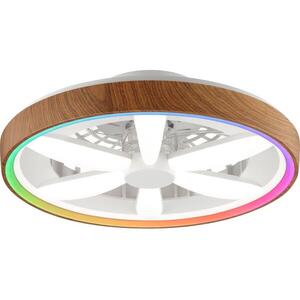Brilliant - LED RGBW Dimmelhető mennyezeti ventilátor GAIANO LED/24W/230V + távirányító G80935/76 kép
