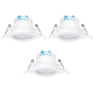 Aigostar B.V. Aigostar - 3 darabos szett beépíthető LED mennyezeti lámpatest LED/5W/230V 4000K átm. 8, 5 cm fehér B10405J4A kép
